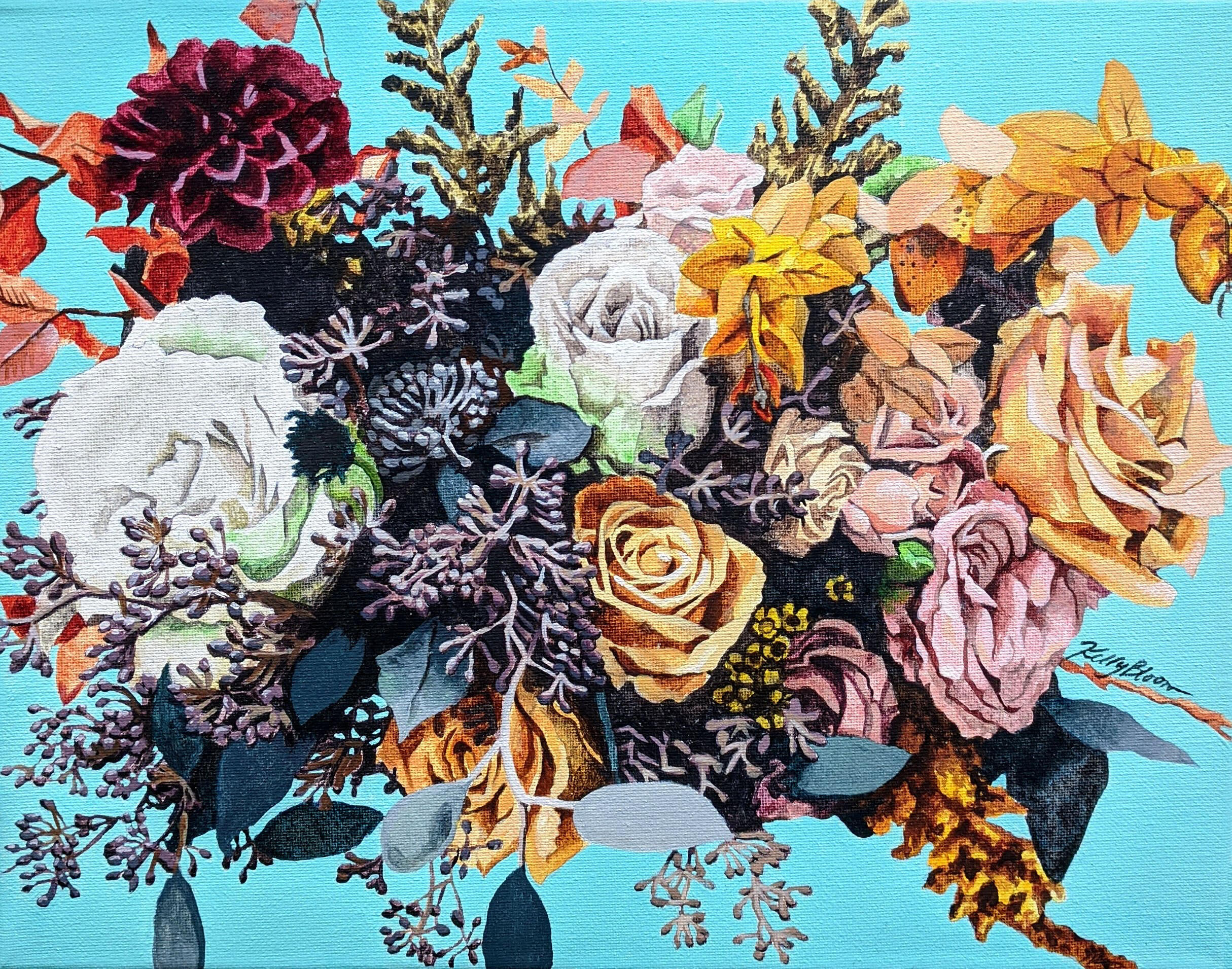 "Melissa" Acrylic on Canvas, 11x14 inches