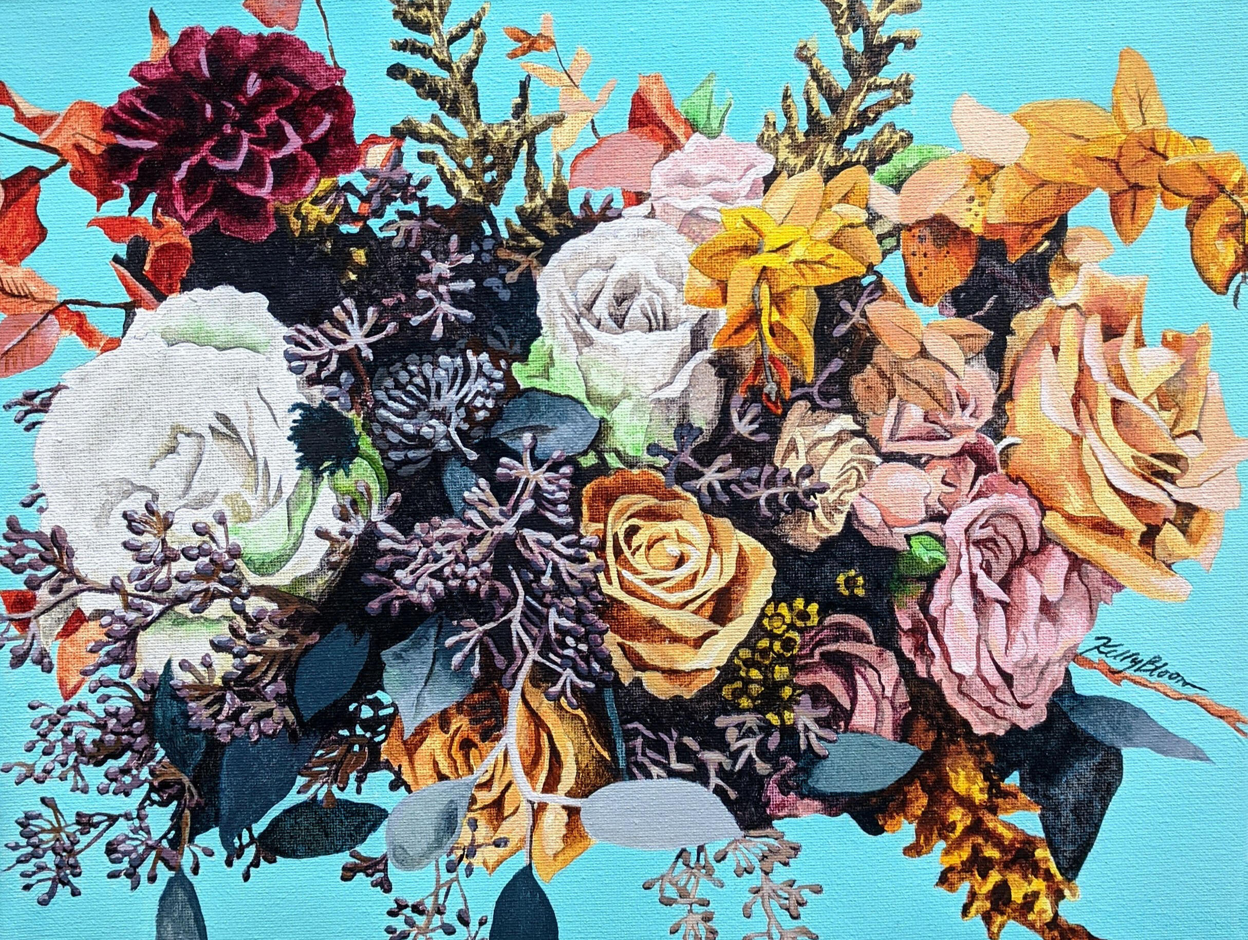 "Melissa" Acrylic on Canvas, 11x14 inches