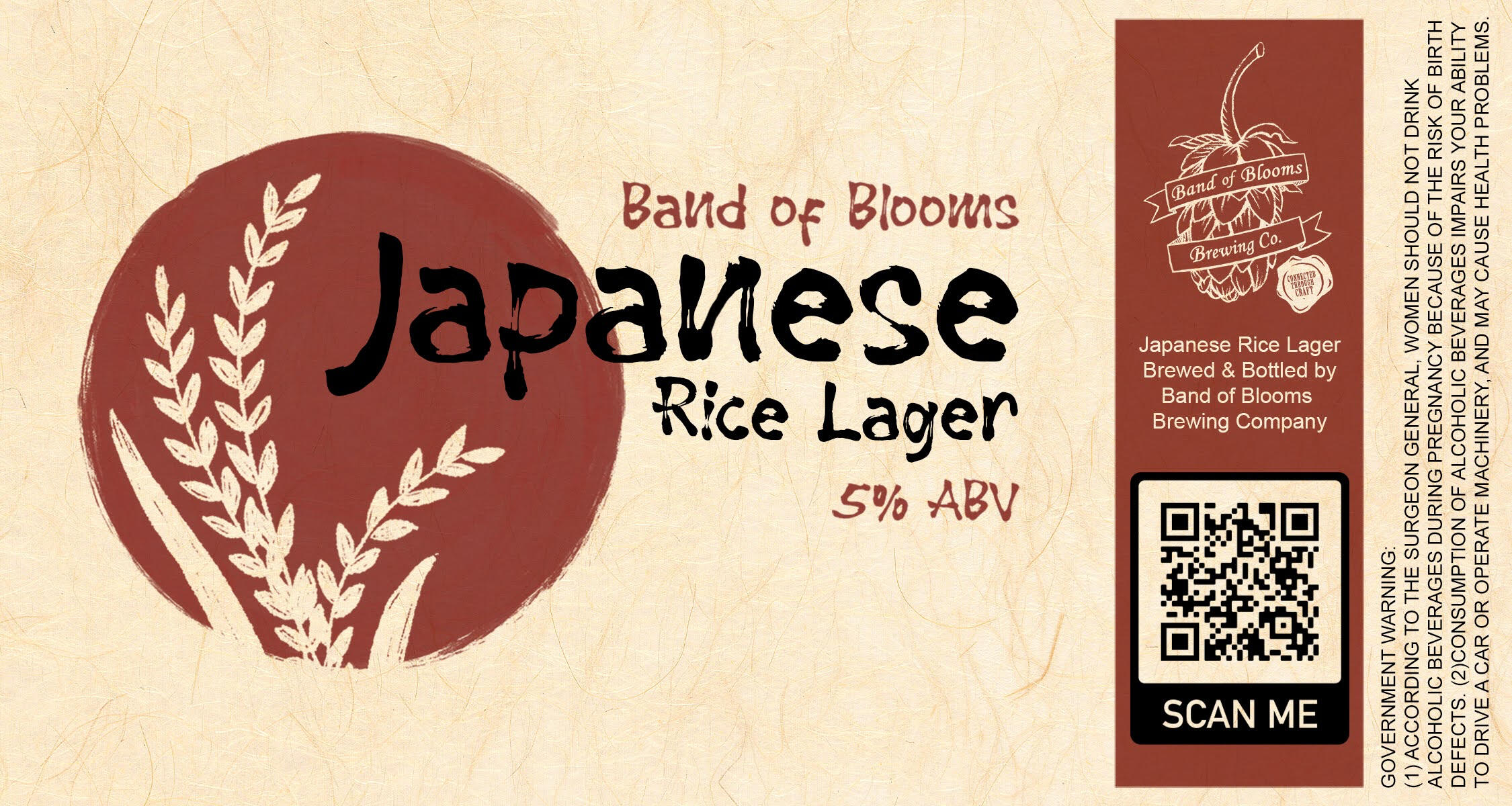 Wedding Take-Away Label Design